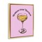 Stupell Industries Bubbles Over Troubles Floater Framed Canvas Wall Art Design by House of Lulu